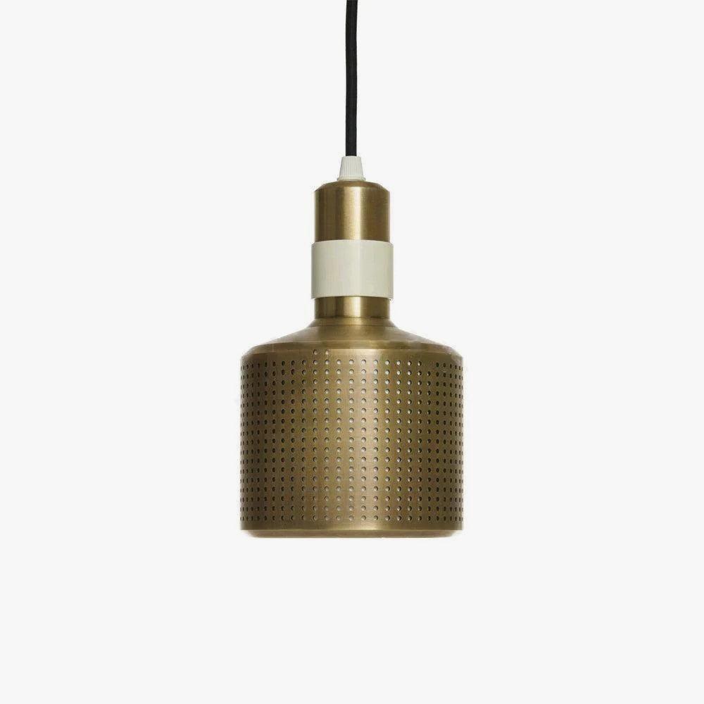 Modern Perforated Metal Pendant Light Riddle Industrial Hanging Lamp for Kitchen Island