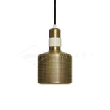 Modern Perforated Metal Pendant Light Riddle Industrial Hanging Lamp for Kitchen Island