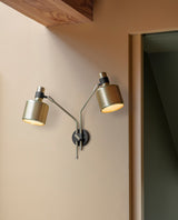 Modern Perforated Metal Wall Sconce Adjustable Industrial Style Riddle Wall Lamp