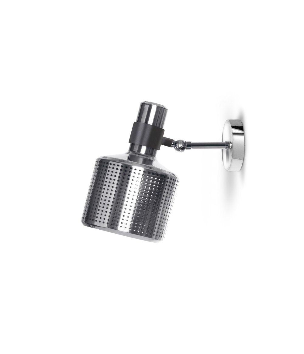 Modern Perforated Metal Wall Sconce Adjustable Industrial Style Riddle Wall Lamp