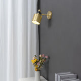 Modern Perforated Metal Wall Sconce Adjustable Industrial Style Riddle Wall Lamp