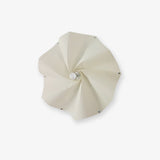 Modern Petal Shaped Fabric Wall Sconce Set Adjustable LED Indoor Wall Light