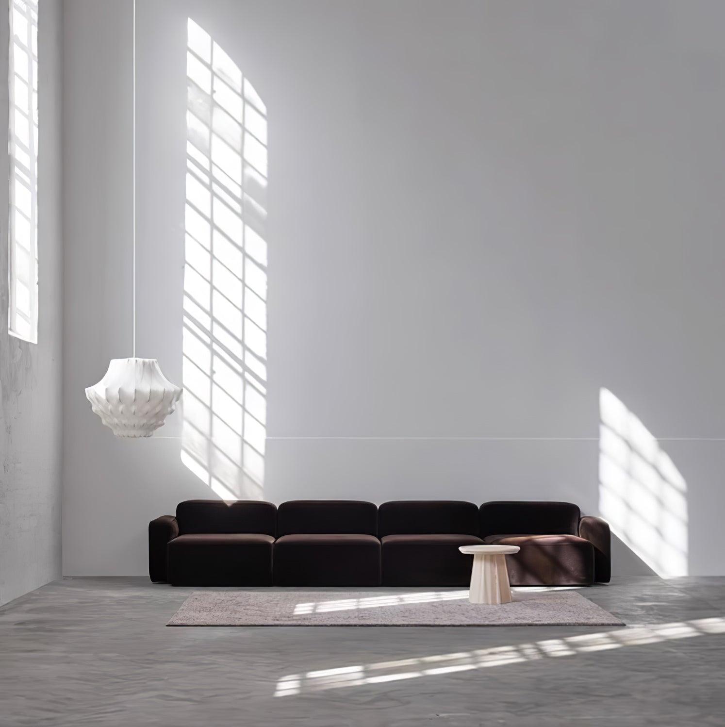 Modern Phantom Cocoon Pendant Lamp White Ethereal Hanging Chandelier Light
