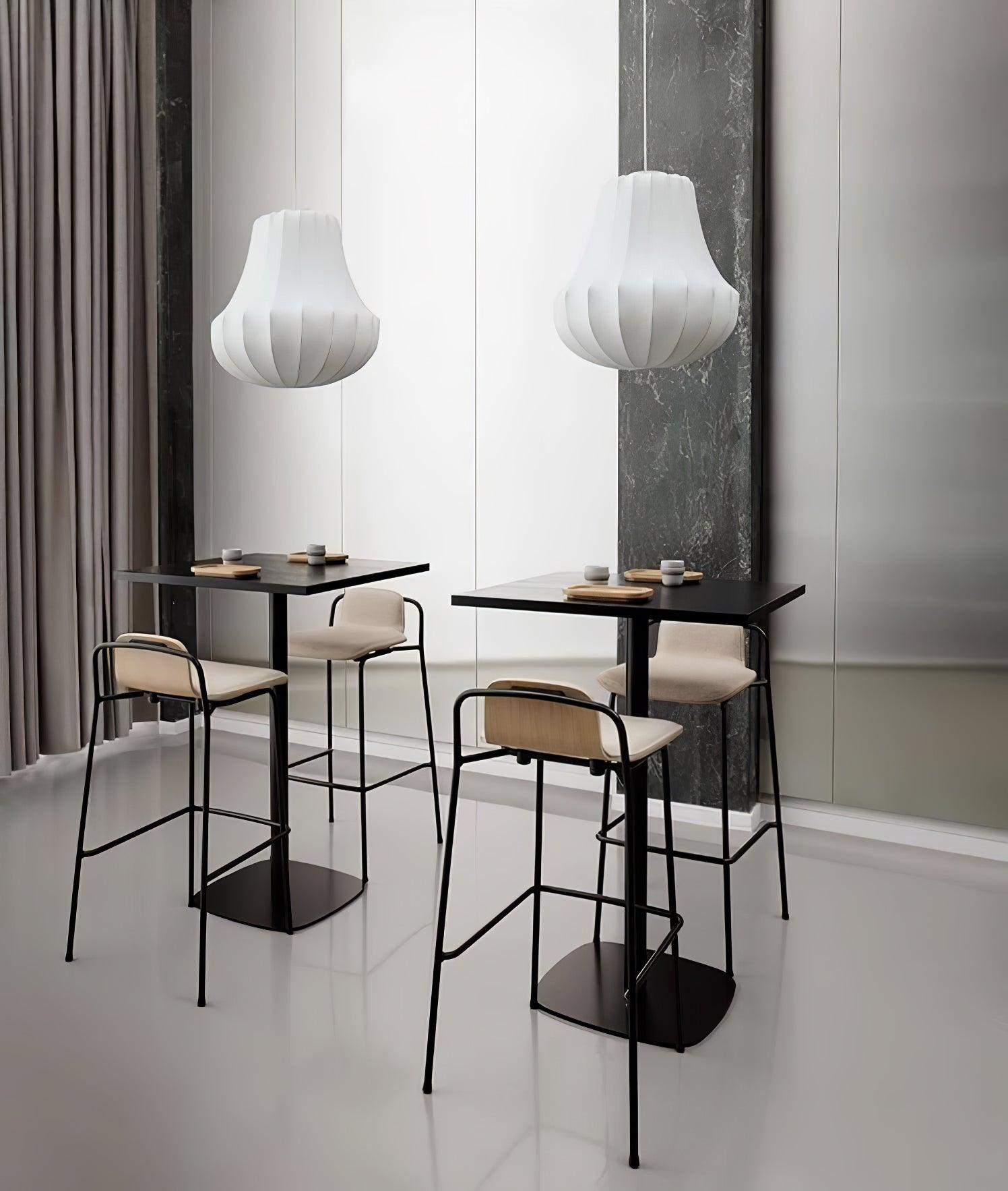 Modern Phantom Cocoon Pendant Lamp White Ethereal Hanging Chandelier Light