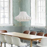Modern Phantom Cocoon Pendant Lamp White Ethereal Hanging Chandelier Light