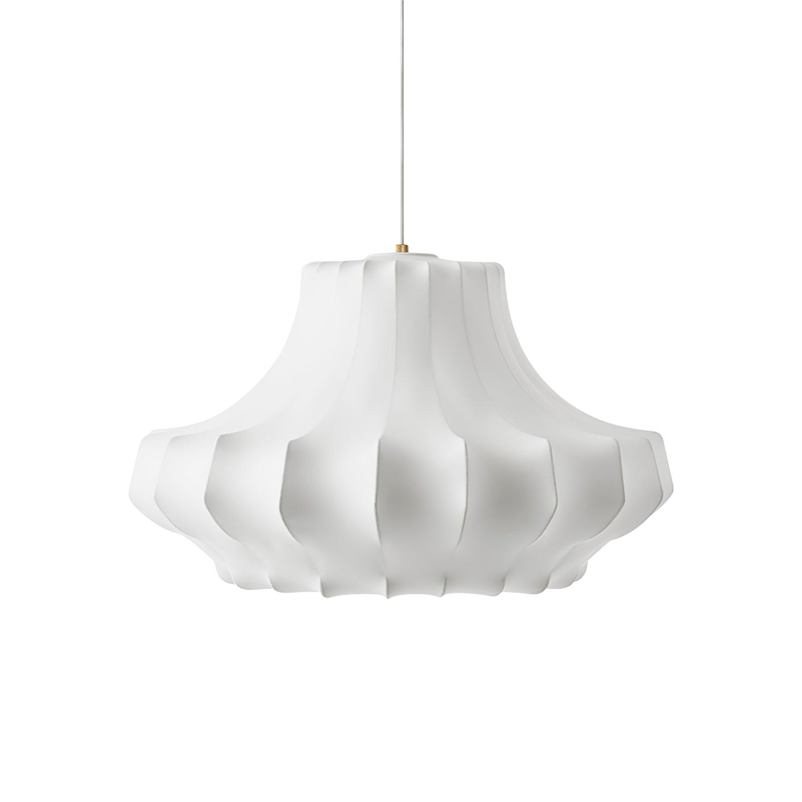 Modern Phantom Cocoon Pendant Lamp White Ethereal Hanging Chandelier Light