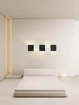 Modern Piano Key LED Wall Sconce Staggered Pattern Indoor Lighting Fixture