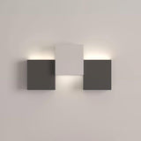 Modern Piano Key LED Wall Sconce Staggered Pattern Indoor Lighting Fixture
