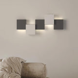 Modern Piano Key LED Wall Sconce Staggered Pattern Indoor Lighting Fixture