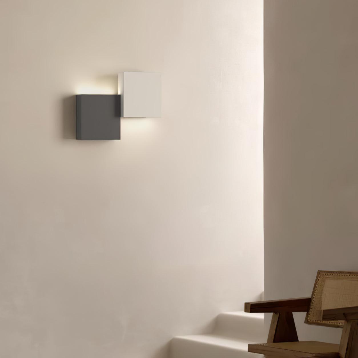 Modern Piano Key LED Wall Sconce Staggered Pattern Indoor Lighting Fixture