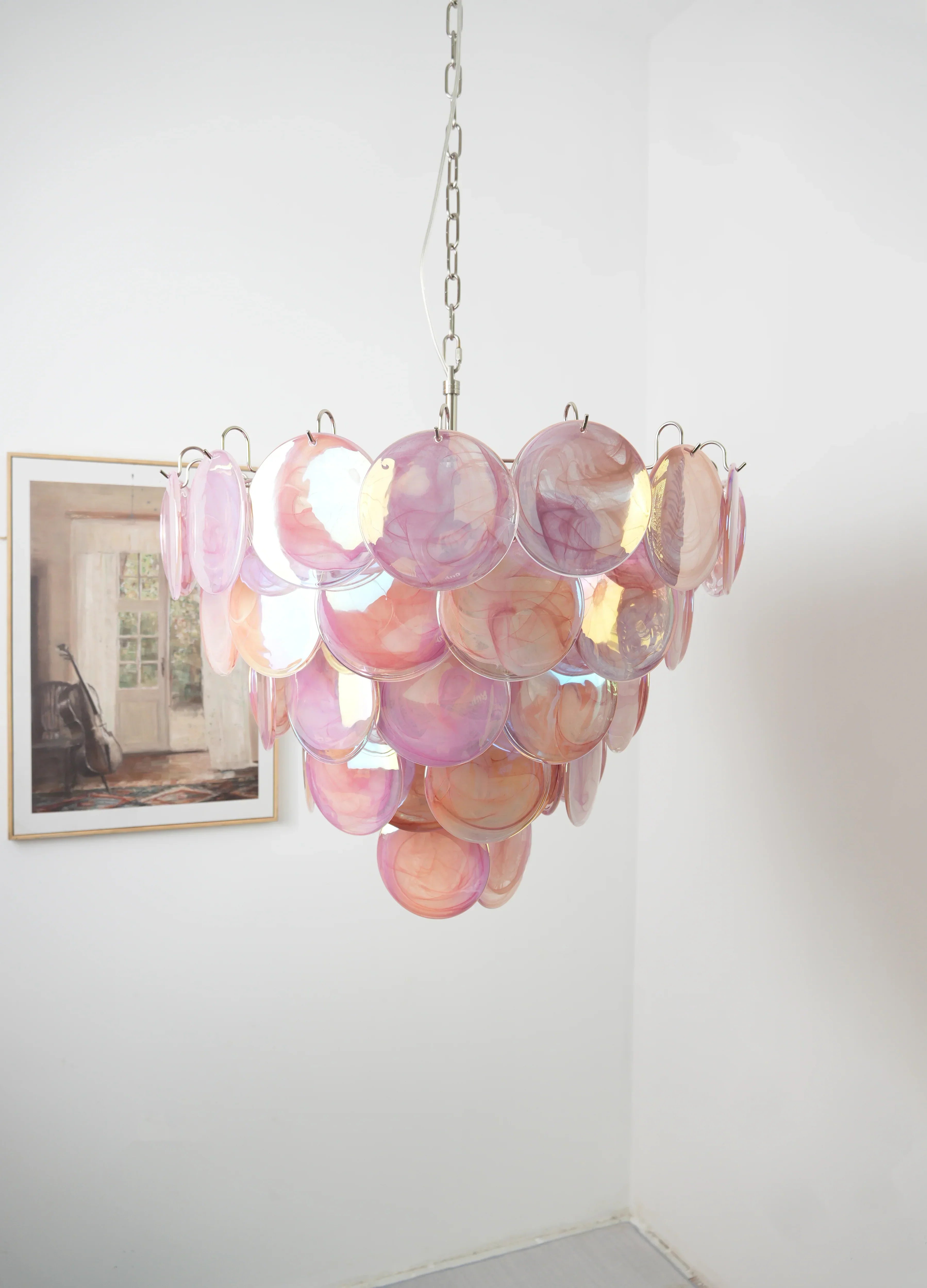 modern-pink-murano-iridescent-glass-disc-chandelier-luxury-pendant-lighting-for-living-room