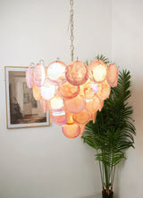 modern-pink-murano-iridescent-glass-disc-chandelier-luxury-pendant-lighting-for-living-room