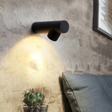 Modern Pipeline LED Tube Wall Sconce Minimalist Cylindrical Fixture for Hallway and Bedroom