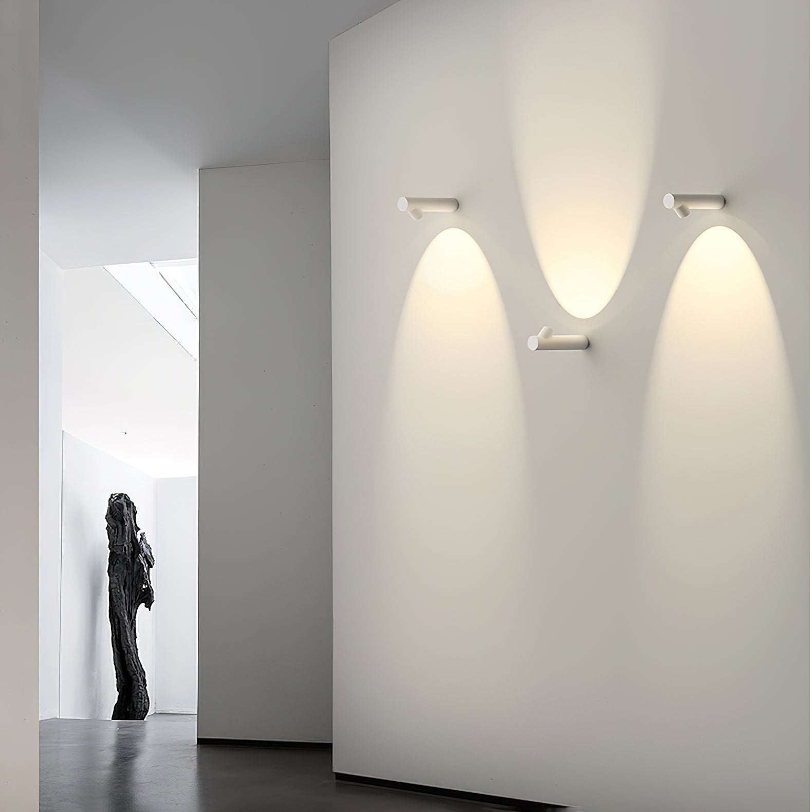 Modern Pipeline LED Tube Wall Sconce Minimalist Cylindrical Fixture for Hallway and Bedroom