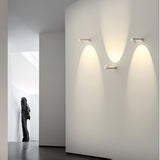 Modern Pipeline LED Tube Wall Sconce Minimalist Cylindrical Fixture for Hallway and Bedroom