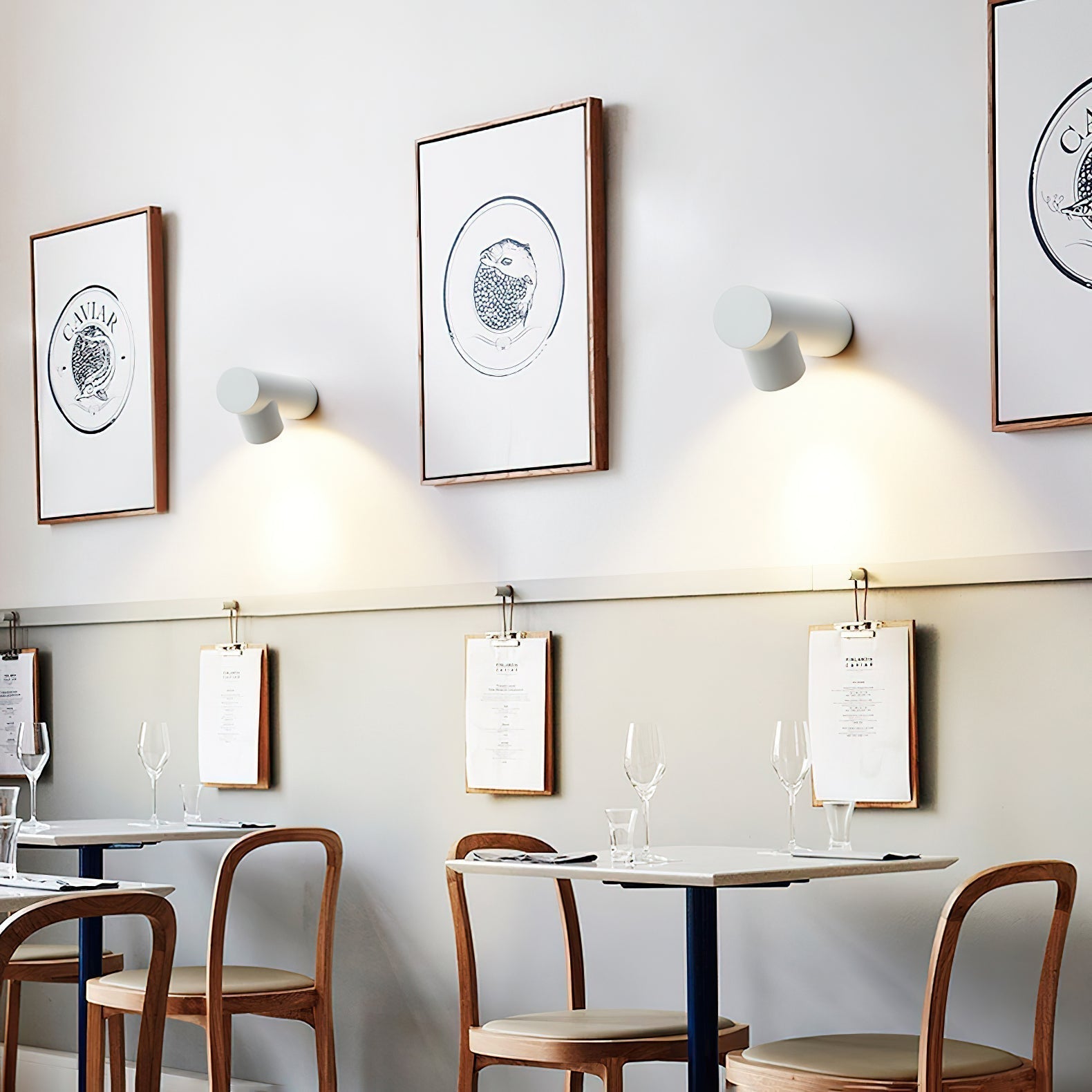 Modern Pipeline LED Tube Wall Sconce Minimalist Cylindrical Fixture for Hallway and Bedroom