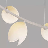 Modern Pistachio Linear Pendant Light LED Drop Hanging Lamp for Kitchen Island