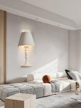 Modern Plaster LED Wall Lamp Minimalist Portrait Sconce for Picture Lighting