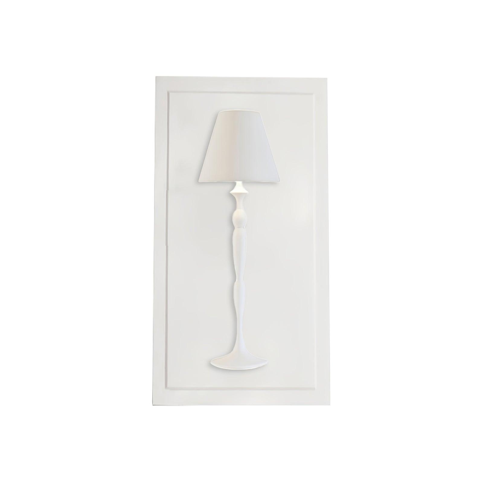 Modern Plaster LED Wall Lamp Minimalist Portrait Sconce for Picture Lighting