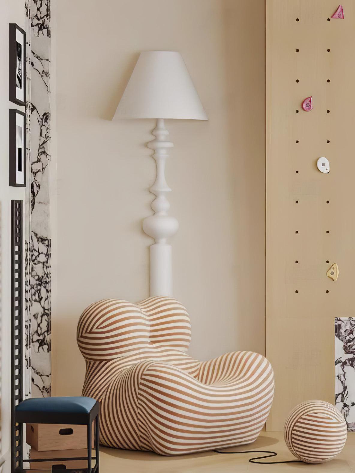 Modern Plaster LED Wall Lamp Minimalist Portrait Sconce for Picture Lighting