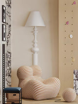 Modern Plaster LED Wall Lamp Minimalist Portrait Sconce for Picture Lighting