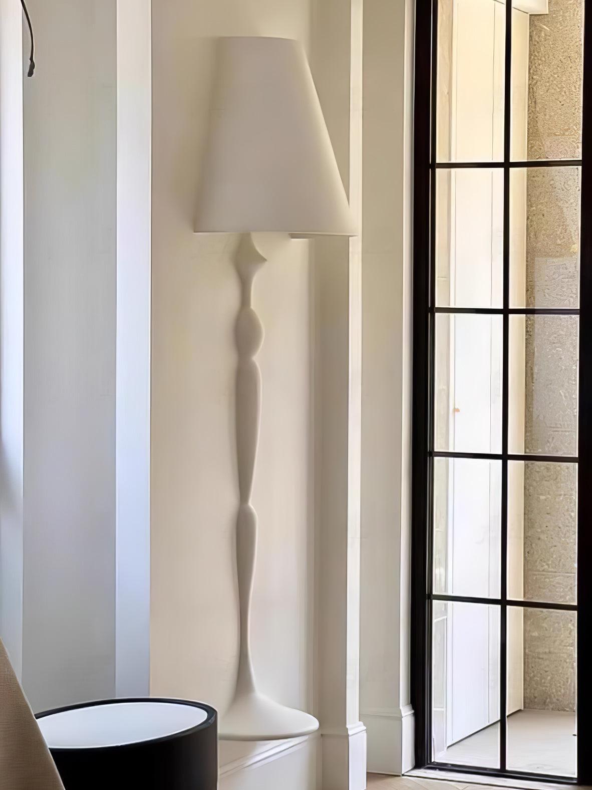 Modern Plaster LED Wall Lamp Minimalist Portrait Sconce for Picture Lighting