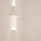 Modern Plaster LED Wall Lamp Minimalist Portrait Sconce for Picture Lighting