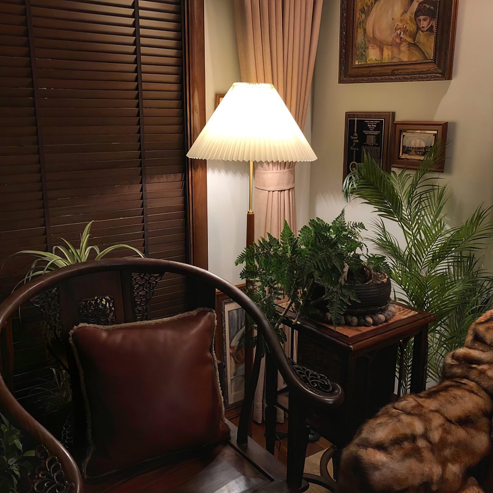 modern-pleated-floor-lamp-with-solid-wood-base-and-white-fabric-shade-for-living-room
