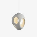 Modern Polystyrene Geometric Pendant Light for Minimalist Interior Design and Dining Room Decor