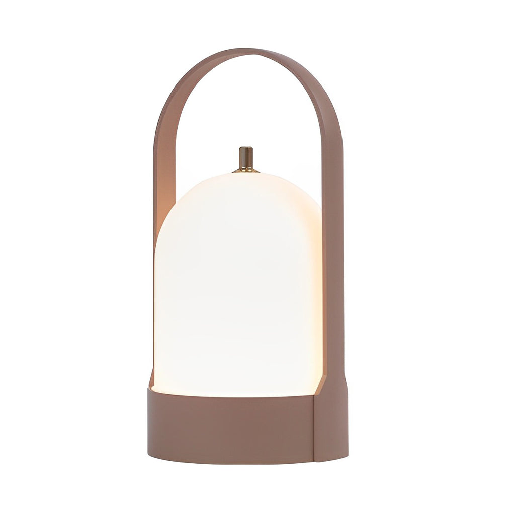 Modern Portable LED Lantern Table Lamp Cordless Rechargeable Ambient Light for Patio and Bedside