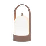 Modern Portable LED Lantern Table Lamp Cordless Rechargeable Ambient Light for Patio and Bedside