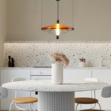 Modern Proton Cone LED Pendant Lamp Acrylic Hanging Light for Dining and Living Rooms