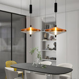 Modern Proton Cone LED Pendant Lamp Acrylic Hanging Light for Dining and Living Rooms