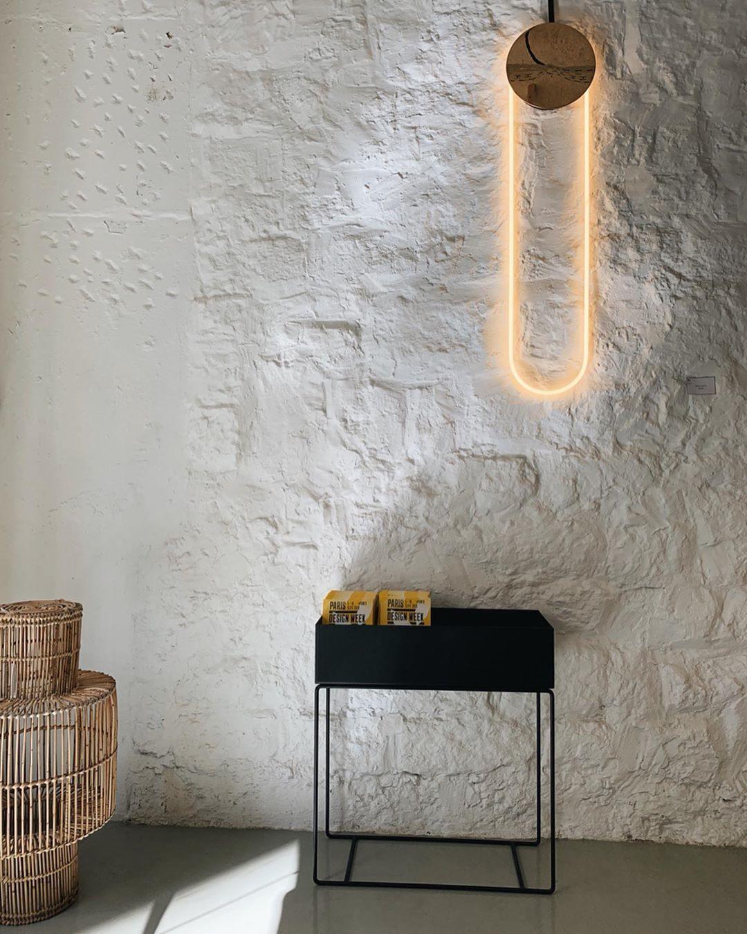 Modern RA Circular LED Wall Sconce Abstract Metal Disc Lighting for Bedroom or Living Room