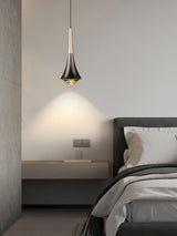 Modern Rain Multi Cascading Glass LED Pendant Light Chrome Drop Chandelier for Indoor Spaces