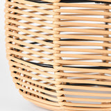 Modern Rattan Solar Garden Lantern Waterproof LED Outdoor Decorative Lawn Light