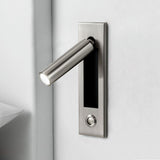 Modern Recessed LED Bedside Reading Wall Sconce Set of 2 Adjustable Swivel Light