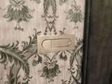 Modern Recessed LED Bedside Wall Sconce with Adjustable Reading Light and Push Button Mechanism