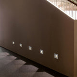 Modern Recessed LED Outdoor Step Lights IP54 Waterproof Stairway Sconces for Landscape Lighting