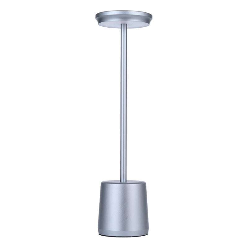 Modern Rechargeable Cordless LED Table Lamp with Touch Control Ambient Light for Restaurants and Home Use