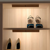 Modern Rechargeable Wood LED Motion Sensor Cabinet Light for Wardrobe and Closet