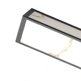 Modern Rectangle Outdoor LED Wall Sconce Waterproof Exterior Lighting for Villa and Porch