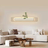 Modern Rectangular 3D Sandstone LED Wall Art Painting with Remote Control and USB Power
