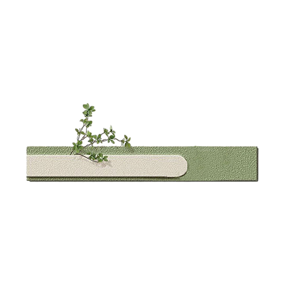 Modern Rectangular 3D Sandstone LED Wall Art Painting with Remote Control and USB Power
