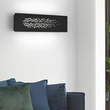 Modern Rectangular Hollow LED Wall Sconce Lighting for Bedroom and Corridors