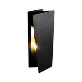Modern Rectangular Iron LED Up and Down Wall Sconce Light Fixture for Indoor Hallways