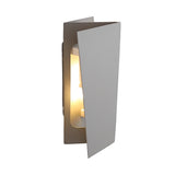 Modern Rectangular Iron LED Up and Down Wall Sconce Light Fixture for Indoor Hallways