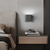 Modern Rectangular LED Wall Sconce Up and Down Light Fixture for Bedroom and Hallway