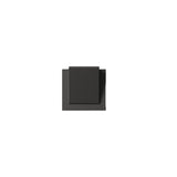 Modern Rectangular LED Wall Sconce Up and Down Light Fixture for Bedroom and Hallway