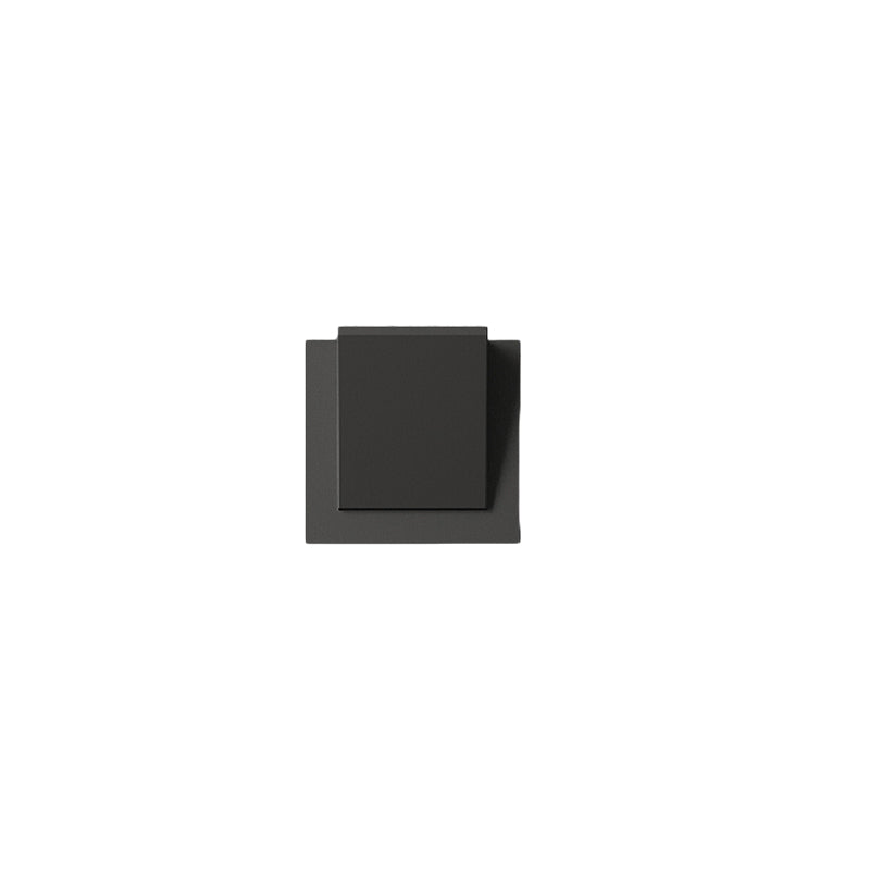 Modern Rectangular LED Wall Sconce Up and Down Light Fixture for Bedroom and Hallway